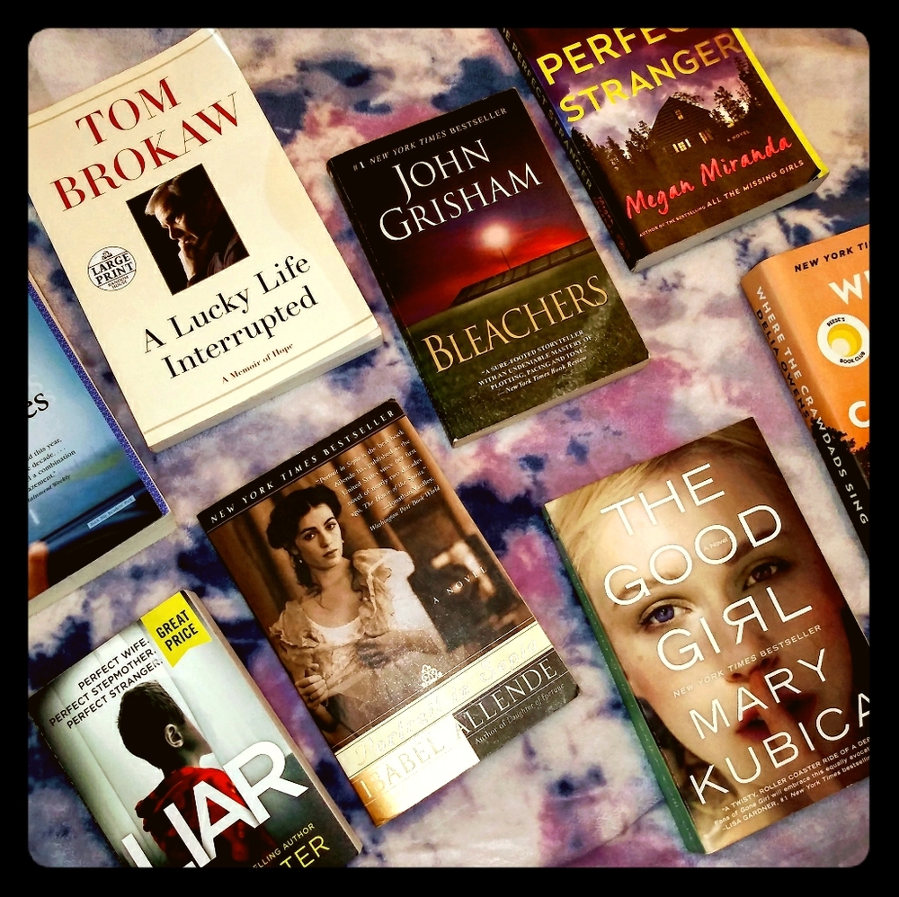 Books (not sure if I can)